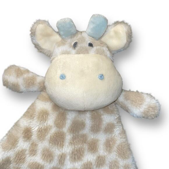 Demdaco Lovey Giraffe Baby Security Blanket Rattle Colby Plush Nursery 14" - Picture 3 of 8